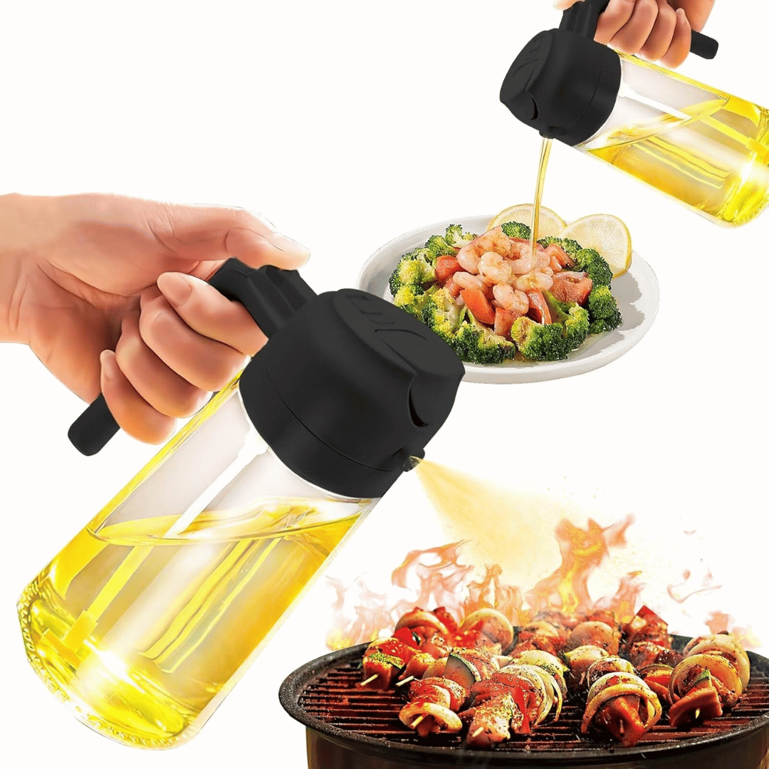 SprizzOil - 2-in-1 Oil Sprayer and Dispenser